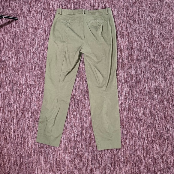 J Crew Mercantile Green Straight Leg Chino Pants size 4 - Picture 2 of 7